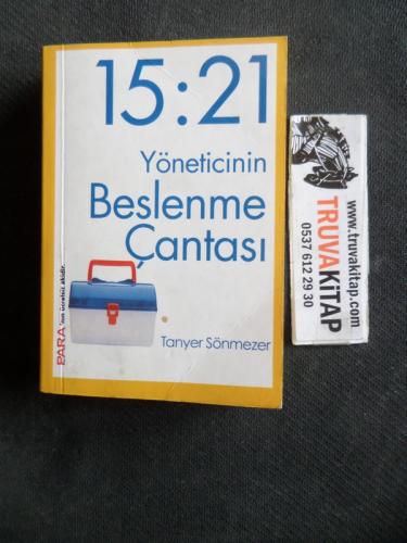 15:21 Yöneticinin Beslenme Çantası ( Cep Boy ) Tanyer Sönmezer