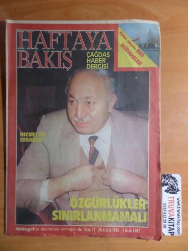 Haftaya Bakış 1986 / 11 - Necmettin Erbakan