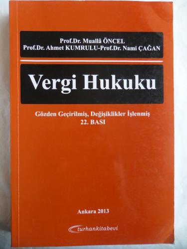 Vergi Hukuku Mualla Öncel