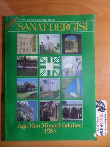 Milliyet Sanat Dergisi 1983 / 80 - Ağa Han Mimari Ödülleri