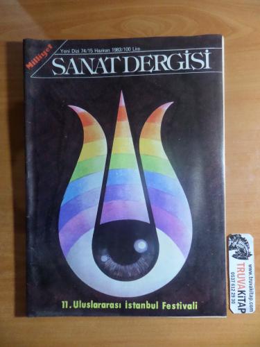 Milliyet Sanat Dergisi 1983 / 74 - 11. Uluslararası İstanbul Festivali