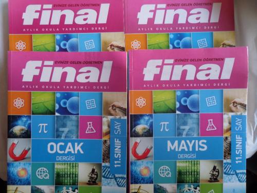 11. Sınıf Sayısal Final Aylık Okula Yardımcı Dergi / 4 Adet
