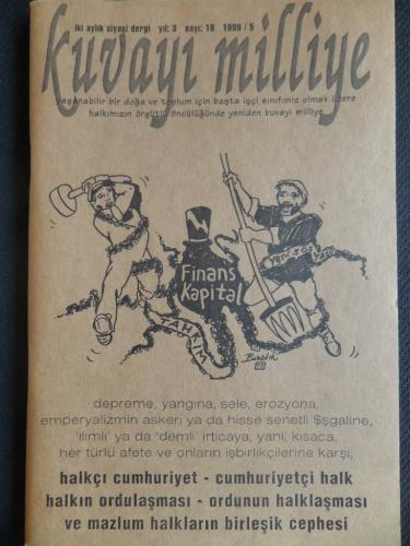 Kuvayi Milliye İki Aylık Siyasi Dergi 1999 / 18