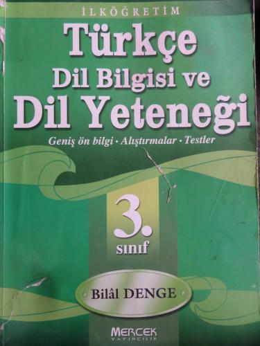 3. Türkçe Dil Bilgisi ve Dil Yeteneği Bilal Denge