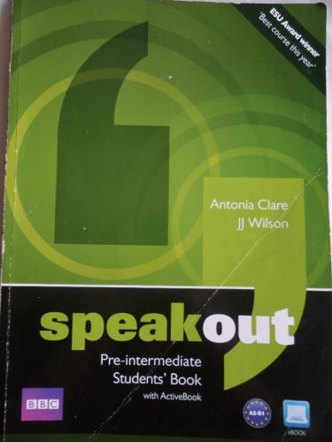 Speakout Pre-İntermediate Students Book Antonia Clare