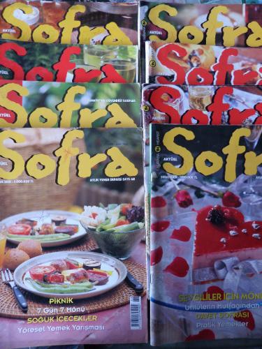 Aktüel Sofra Dergisi / 8 Adet Sayı: 61-62-64-65-66-67-68-69