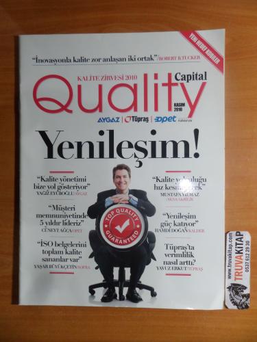 Capital Quality Kasım 2010 - Yenileşim!