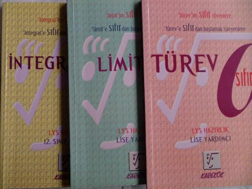 LYS Hazırlık Kitapları / 3 Adet Ebru Kılıçdoğan