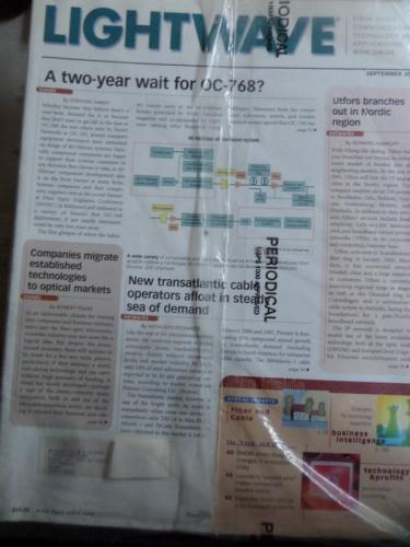 Lightwave 2001 / September