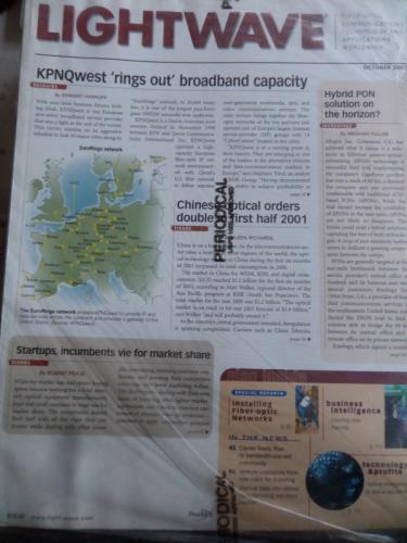 Lightwave 2001 / October