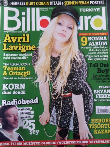 Billboard Dergisi 2007 / 06 - Avril Lavigne