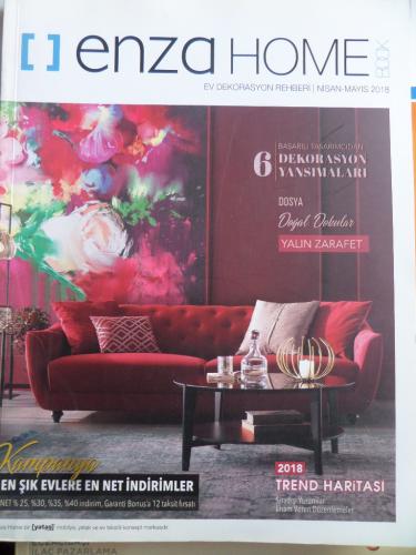 Enza Home Ev Dekorasyon Rehberi 2018 / Nisan-Mayıs