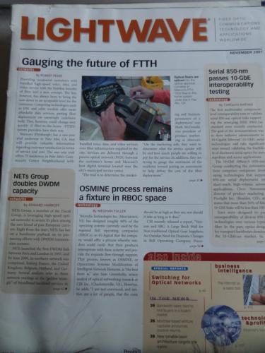 Lightwave 2001 / November