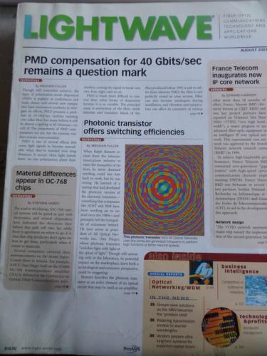 Lightwave 2001 / August