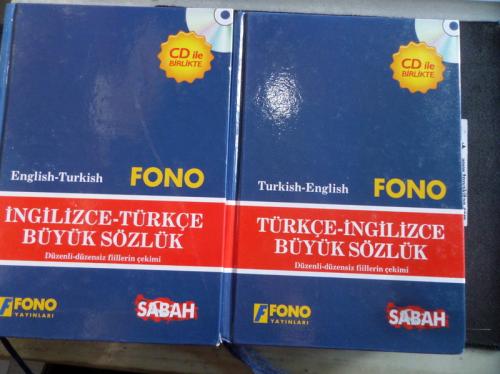 İngilizce - Türkçe Büyük Sözlük 1-2 ( CD'siz )
