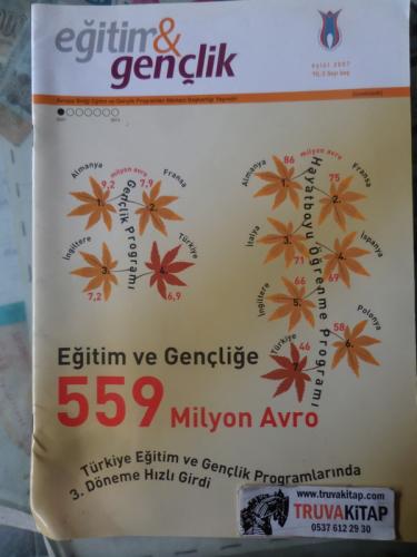Eğitim&Gençlik Dergisi 2007 / 5 - Eğitim Ve Gençlie 559 Milyon Avro