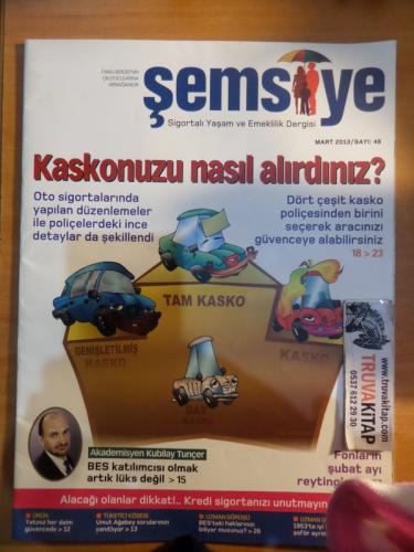Şemsiye Sigortalı Yaşam Ve Emeklilik Dergisi 2013 / 46 - Fonların Şuba