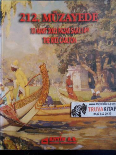 212. Müzayede 10 Mart 2002 Pazar Saat 14.00 The Ritz Carlton