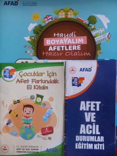 AFAD Kitapları / 3 Adet