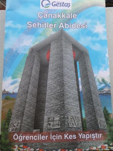 Çanakkale Şehitler Abidesi Öğrenciler İçin Kes Yapıştır