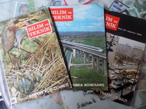 Bilim Ve Teknik 1969 / 17-19-20 (3 Adet)