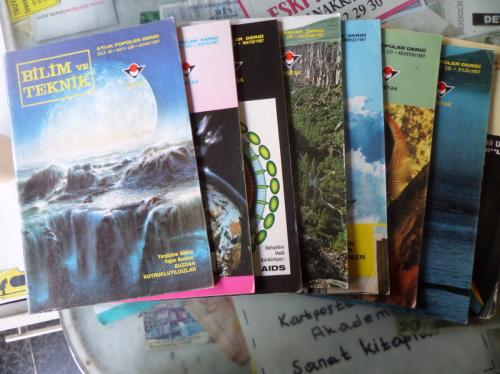 Bilim Ve Teknik 1987 / 230-233-234-235-236-237-238-240 ( 8 Adet)