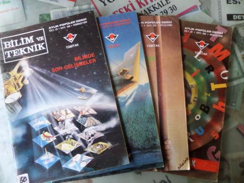 Bilim Ve Teknik 1989 / 260-261-262-265 (4 Adet)