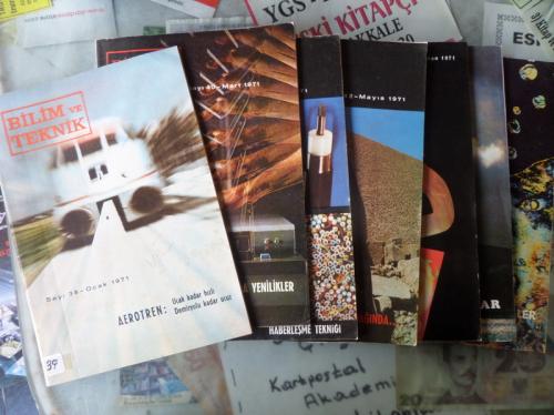 Bilim Ve Teknik 1971 / 38-40-41-42-43-44-45 (7 Adet)