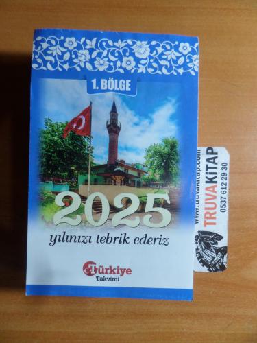 2025 Türkiye Takvimi - (1. Bölge)