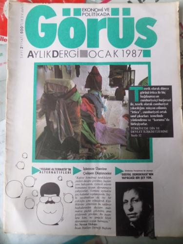 Ekonomi ve Politikada Görüş Aylık Dergisi 1987 / 2
