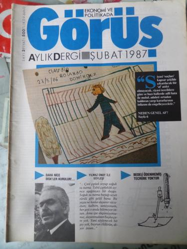 Ekonomi ve Politikada Görüş Aylık Dergisi 1987 / 3