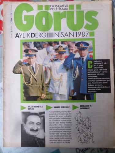 Ekonomi ve Politikada Görüş Aylık Dergisi 1987 / 5