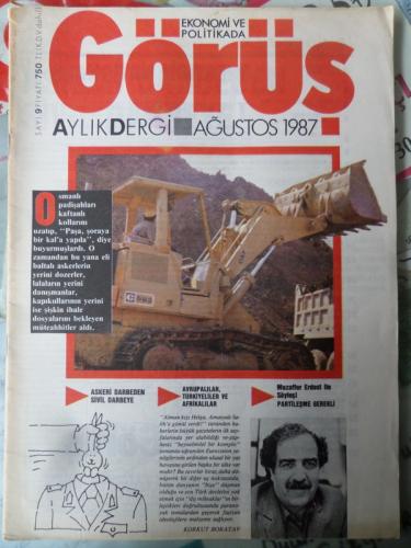 Ekonomi ve Politikada Görüş Aylık Dergisi 1987 / 9