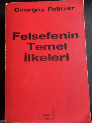Felsefenin Temel İlkeleri Georges Politzer
