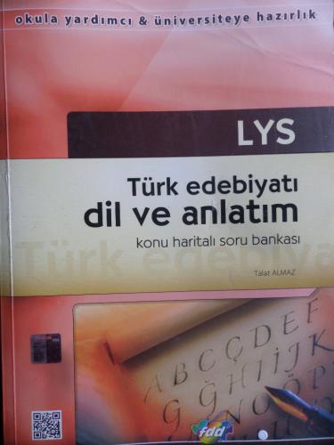 LYS Türk Edebiyatı Dil Anlatım Konu Haritalı Soru Bankası Talat Almaz