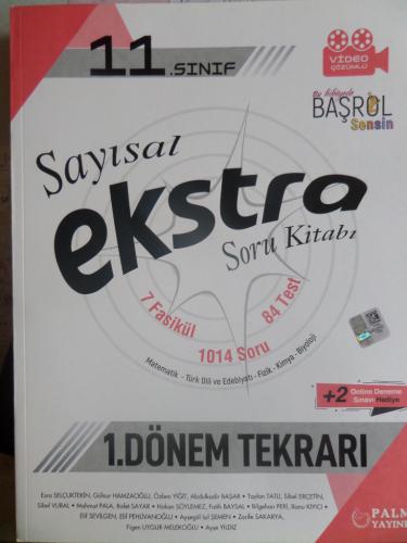 11. Sınıf Sayısal Ekstra Soru Kitabı