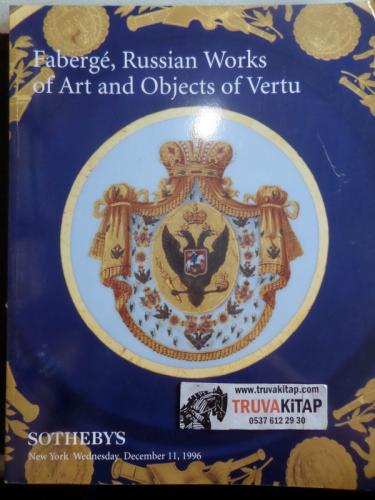Faberge Russian Works of Art and Objects Of Vertu