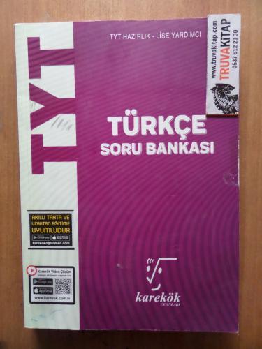TYT Hazırlık - Lise Yardımcı - Türkçe Soru Bankası