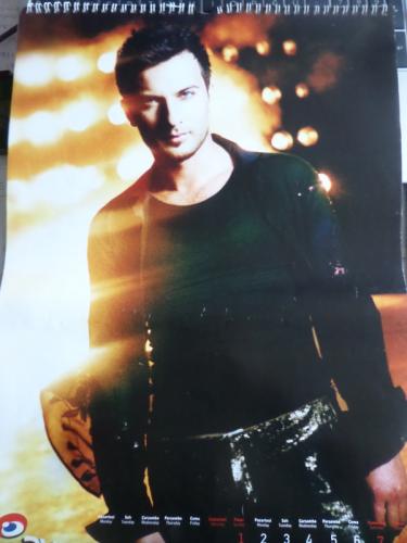 Tarkan 2016 Takvim Yaprağı