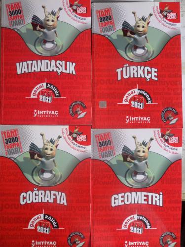 KPSS Genel Yetenek Genel Kültür / 4 Adet