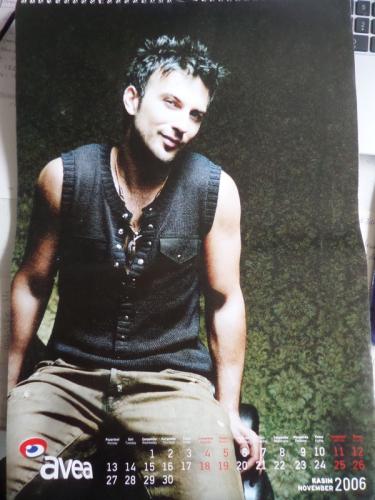 Tarkan 2016 Takvim Yaprağı