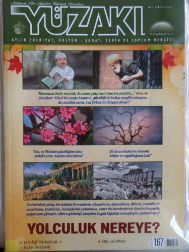 Yüzakı Aylık Edebiyat Kültür Sanat Tarih ve Toplum Dergisi 2019 / 167