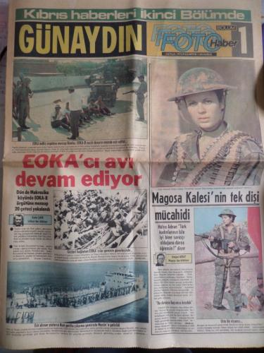 Günaydın Gazetesi 2 Eylül 1974 - Foka'cı Avı Devam Ediyor