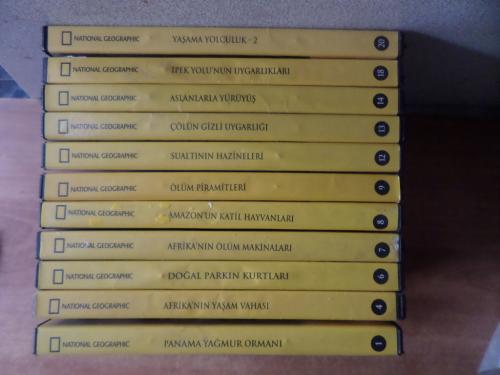 National Geographic - Gizemli Keşifler Seti DVD' si / 3-6-7-15-16-17-18-19-20
