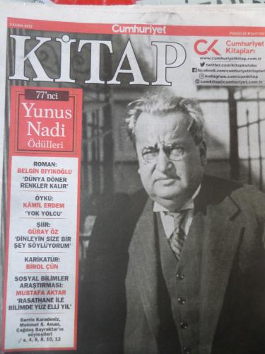 Cumhuriyet Kitap 3 Kaısm 2022 / 1707 - Yunus Nadi