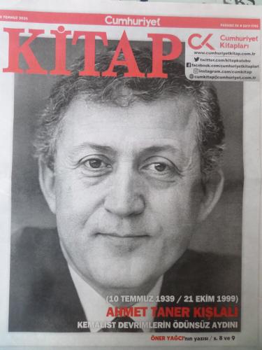 Cumhuriyet Kitap 11 Temmuz 2024 / 1795 - Ahmet Taner Kışlalı