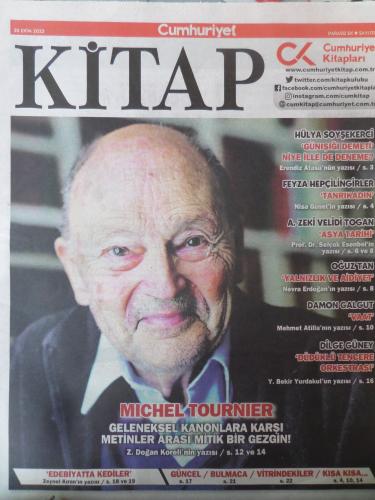 Cumhuriyet Kitap 20 Ekim 2022 / 1705 - Michel Tournier