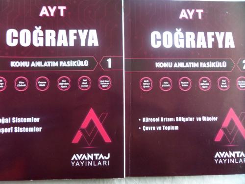 AYT Coğrafya Konu Anlatım Fasikülü 1-2