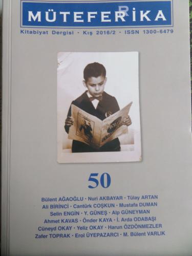 Müteferika Kitabiyat Dergisi 2016 / 2