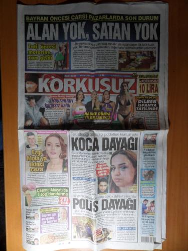Korkusuz Gazetesi 13 Haziran 2024 - Alan Yok, Satan Yok